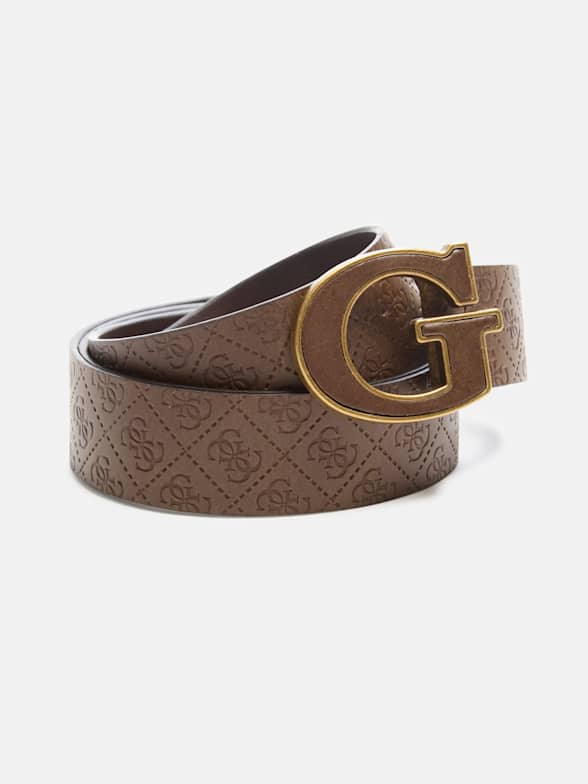 Men's Belts - Leather, Reversible & Canvas Styles | GUESS