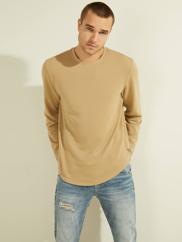Guess long sleeve mens on sale