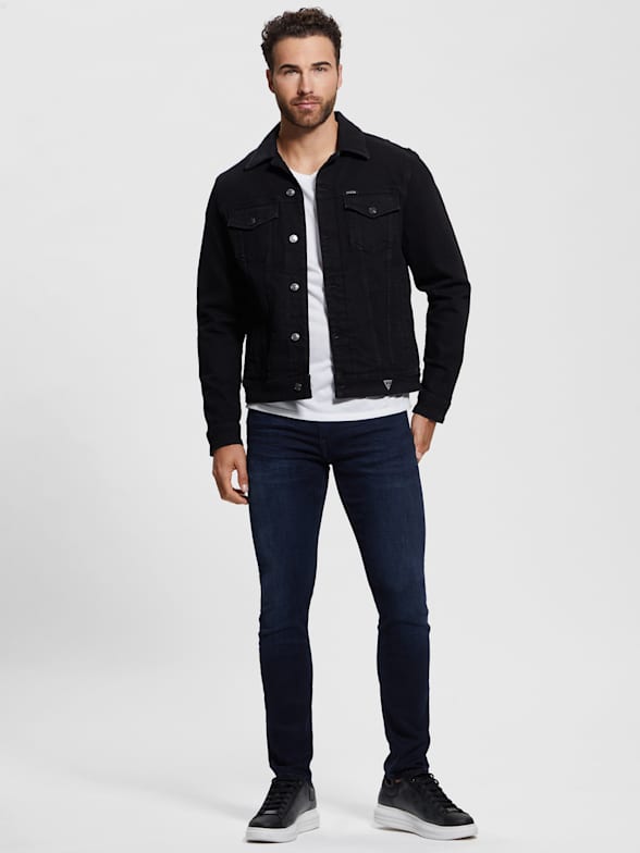 Guess MIAMI skinny fit CARRY DARK wash denim – Retreat Clothing