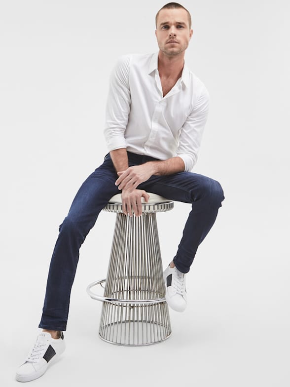 Guess jeans skinny mens best sale