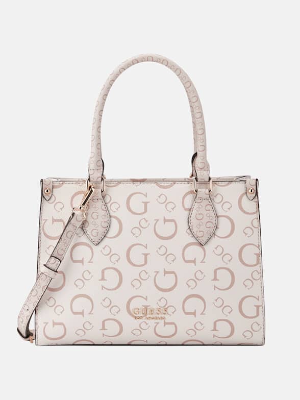 Guess, Bags, Guess Luxeunique Embossed Toteshoulder Bag