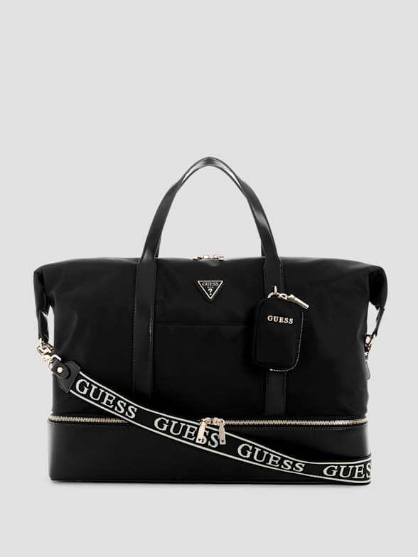 Guess luggage black store