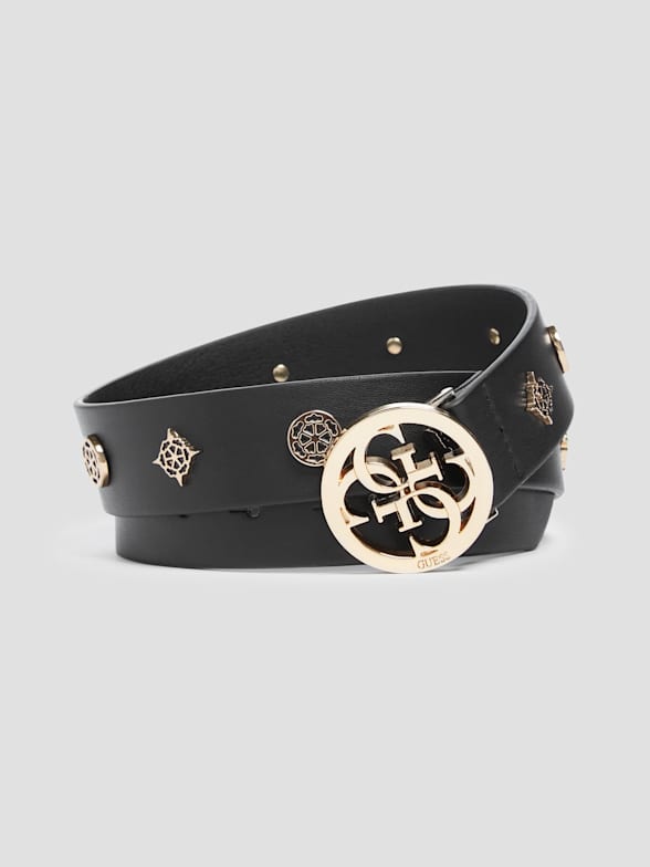 Black & Gold Chain Belt, Shop women's belts online