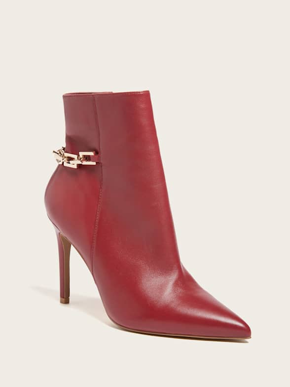Guess best sale heel booties