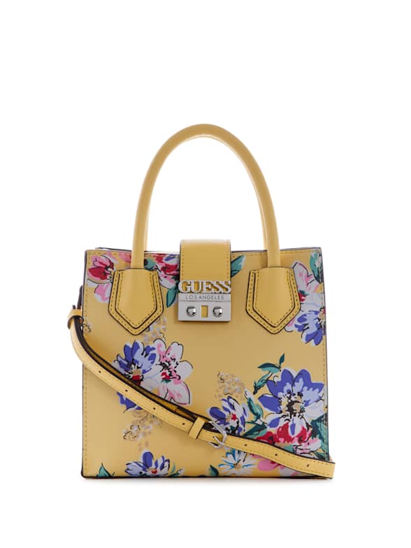Guess flower handbag clearance