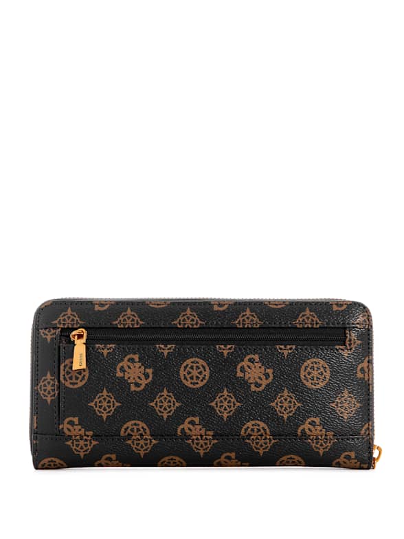 Louis Vuitton Dark Brown Leather Monogram Embossed Bifold Wallet Louis  Vuitton | The Luxury Closet