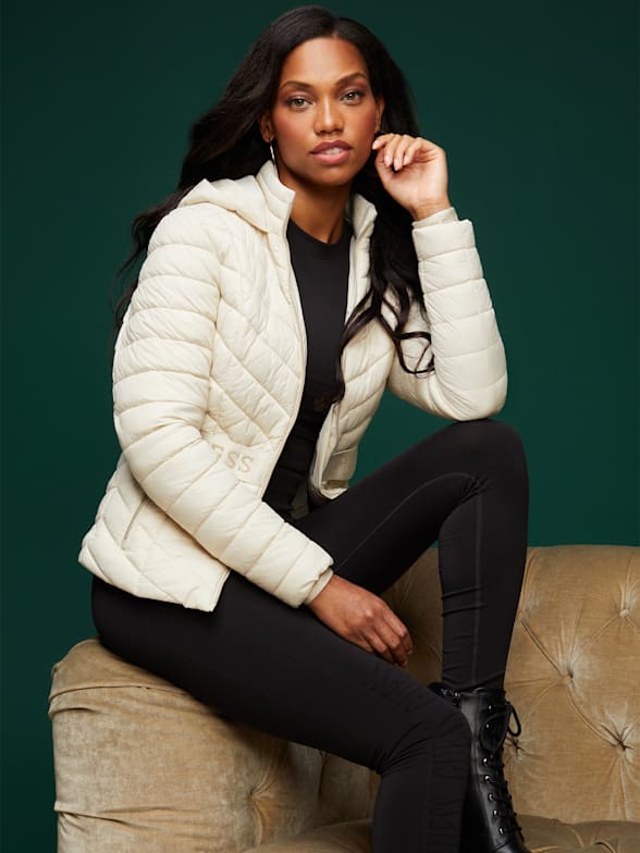 Women s Coats Outerwear GUESS Factory