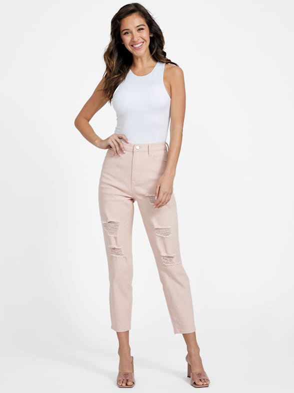 Eco Jolene Ultra High-Rise Straight Jeans