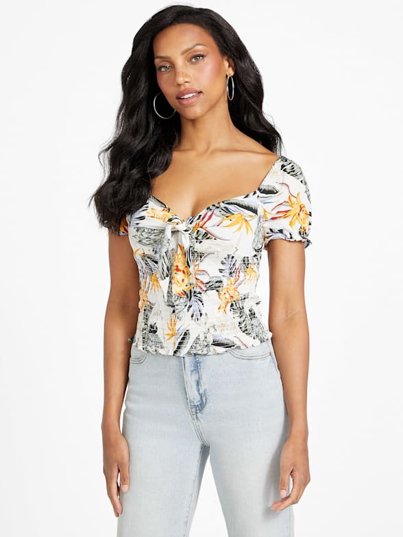 Guess store factory tops