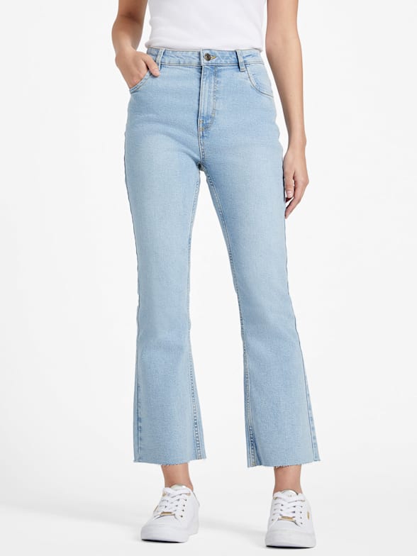 Mackendra High-Rise Bootcut Jeans