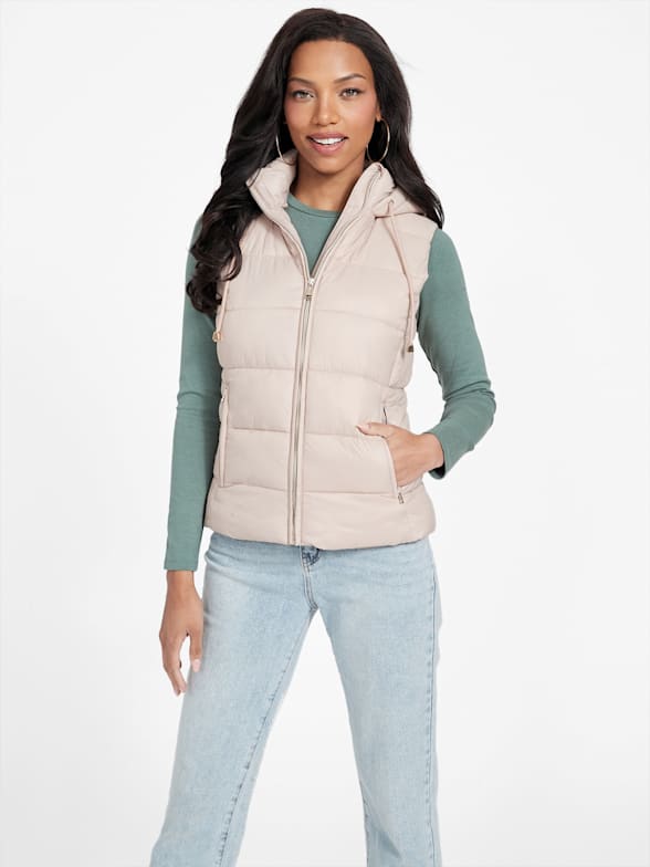 Guess vest jacket clearance