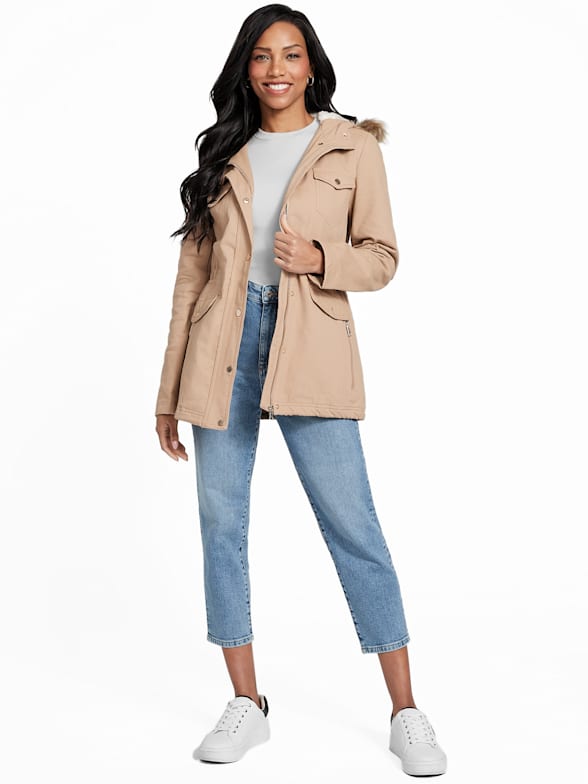 Guess hotsell parka womens