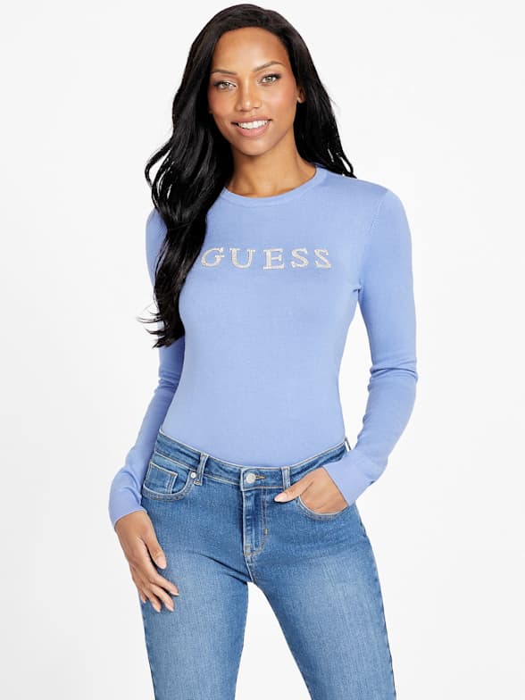 Guess women's long sleeve shirts 2025