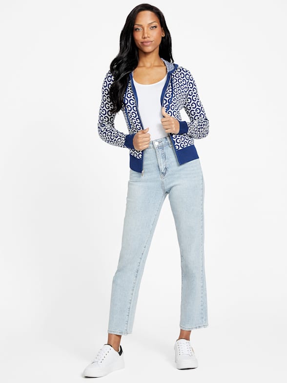 Alexa Zip-Up Jacket | GUESS Factory