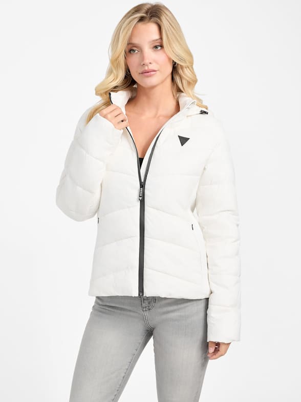 Women s Jackets Outerwear GUESS Factory