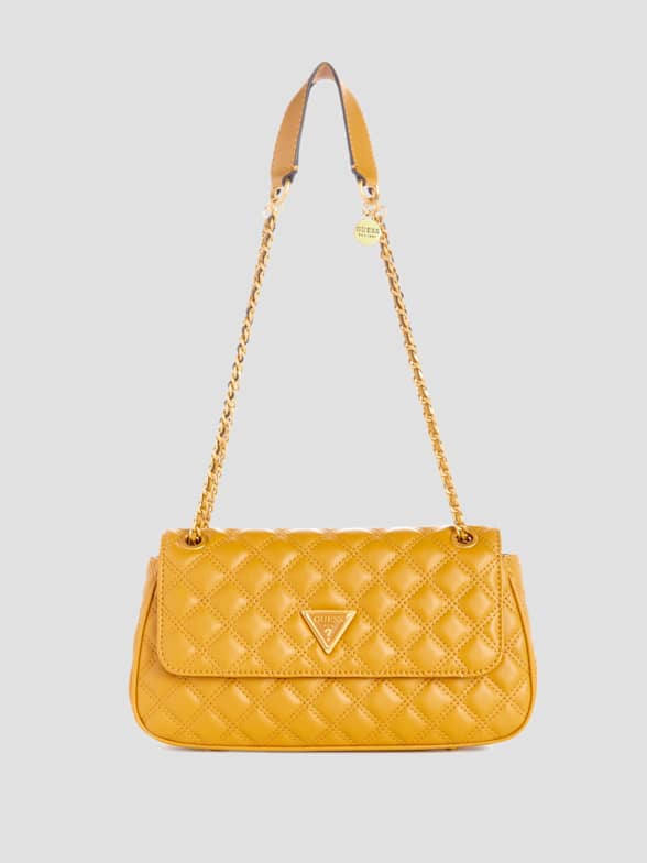 GUESS cross body bag Katey Luxury Satchel Stone, Buy bags, purses &  accessories online