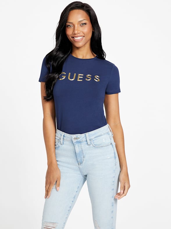 Women s Knits Tees Tanks GUESS Factory