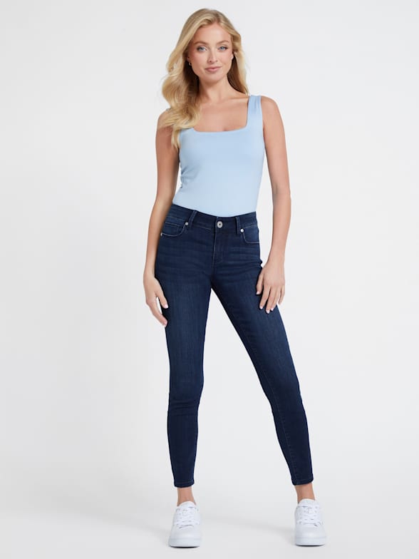 Eco Power Curvy Mid-Rise Skinny Jeans