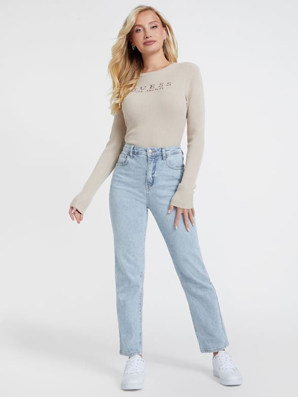 Eco Jolene Ultra High-Rise Straight Jeans