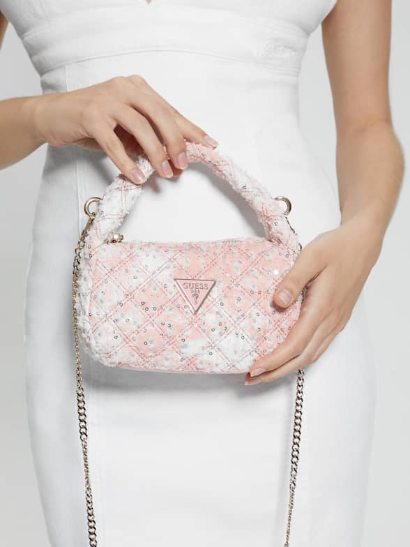 Guess pink crossbody bag top