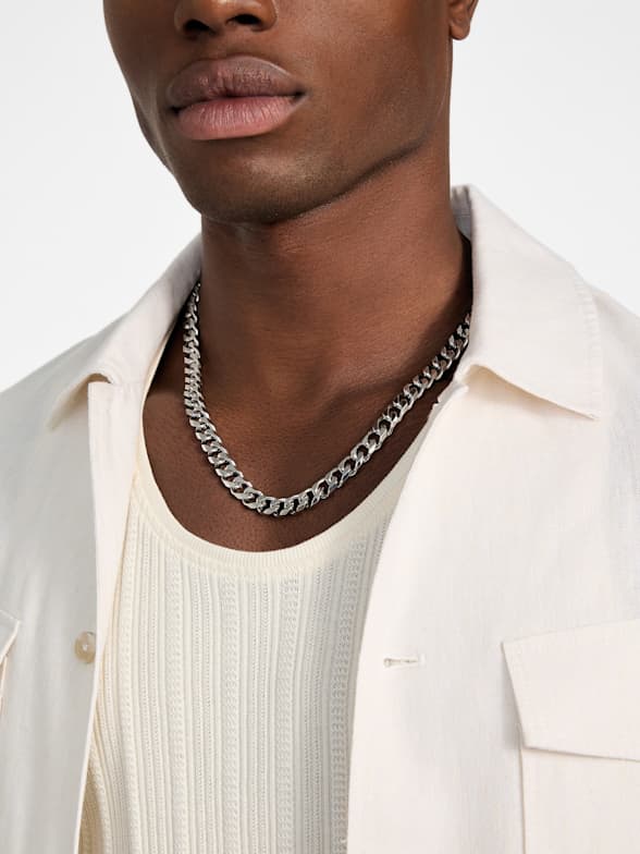 SILVER925 GUESS TWIST CHAIN BRACELETシルバー Twist Chain Bracelet Sterling Silver 925/birthday/graduation