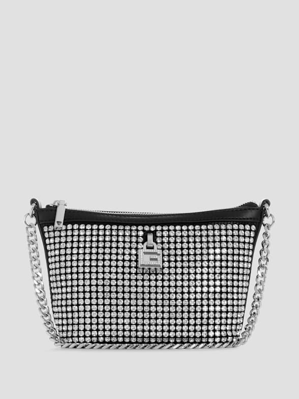 Guess black white bag clearance