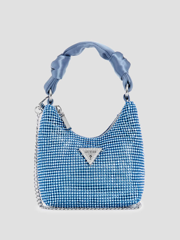 guess women blue handbags, scarves, shoes, t-shirt•takeMORE.net