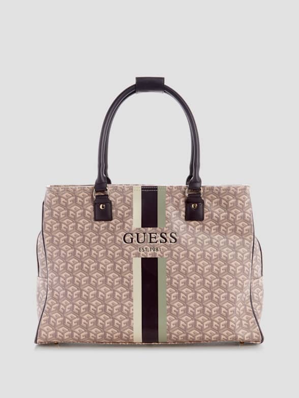 Bolso Guess Multicolor Logo Frontal