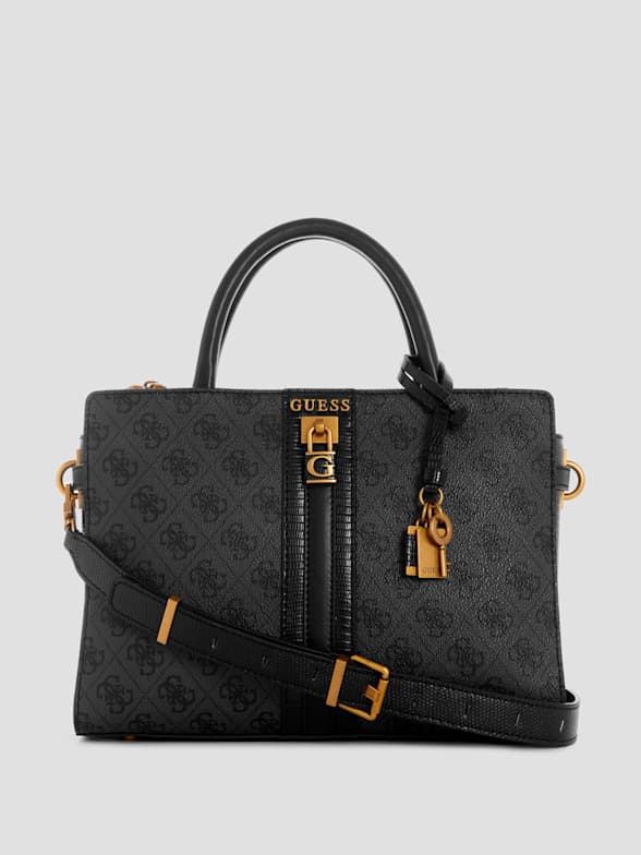 Guess satchel top bags on sale