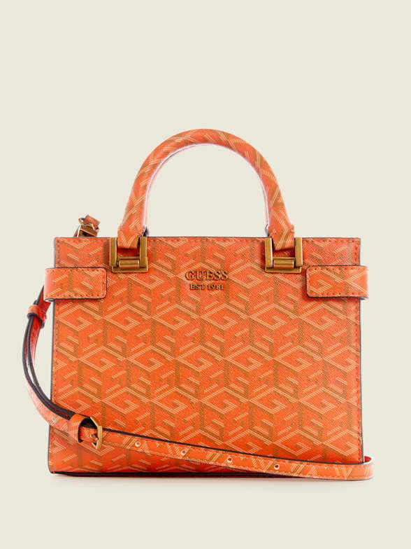 Guess abby mini satchel hotsell