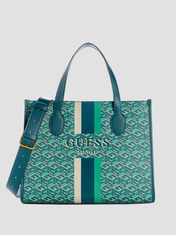 Guess Latte Pink Monique 4G Logo Shopper