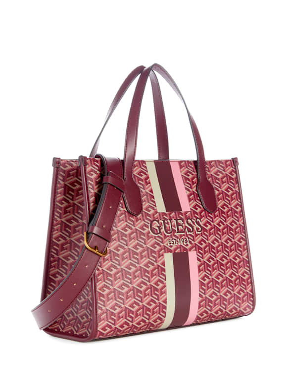 Pink guess tote bag, PRICE IS $50 but is negotiable!