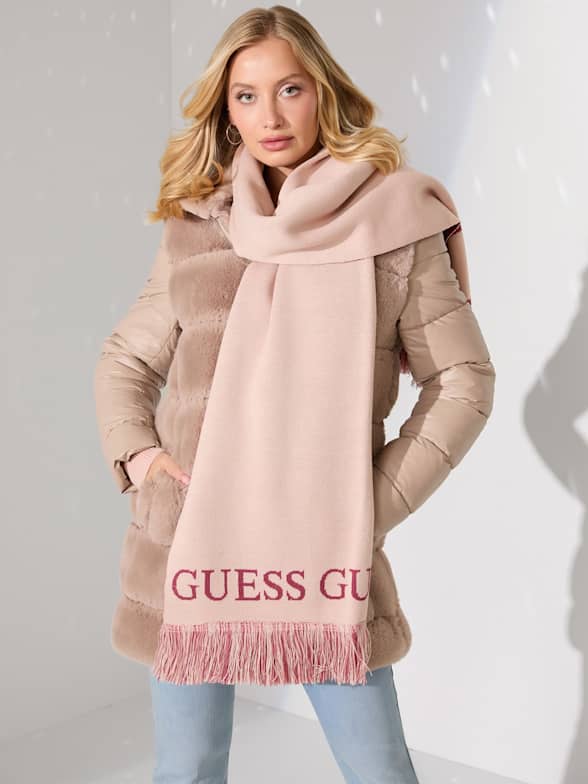 Guess scarf womens cheap