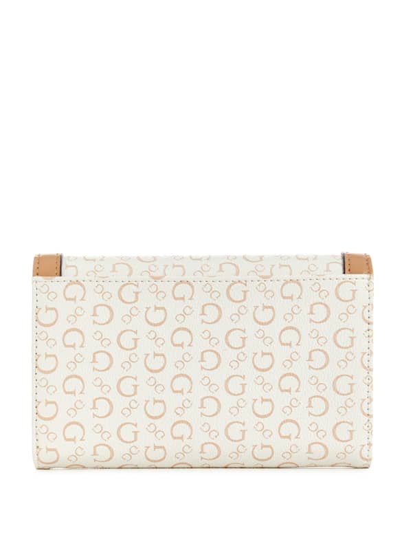 Brown guess wallet online