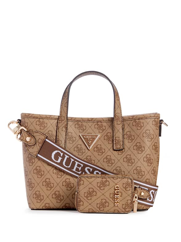 GUESS Stephi Jacquard Logo Micro Mini Bag