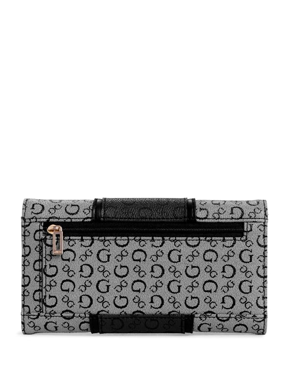 Grey guess wallet online
