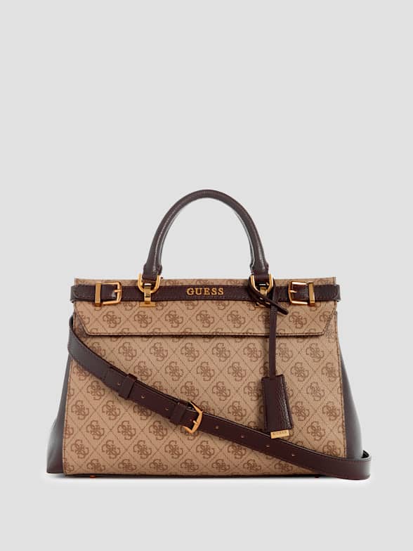 Guess murray double handle satchel online