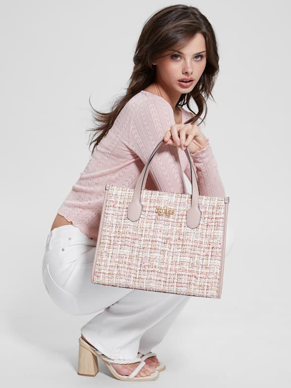 Guess store laptop tote
