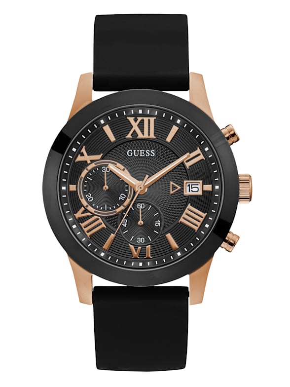 Guess rose gold watch men shop