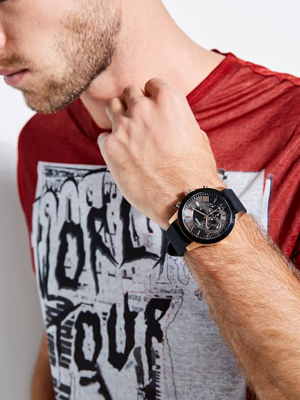 Guess rose gold watches outlet