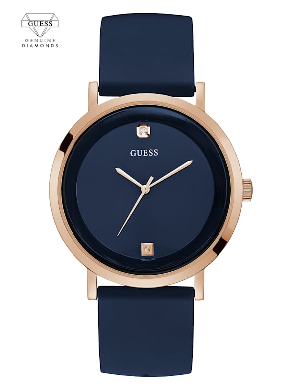 Guess rose gold watch mens sale