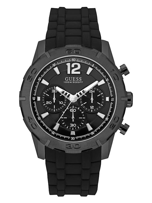 Guess watches for men black online
