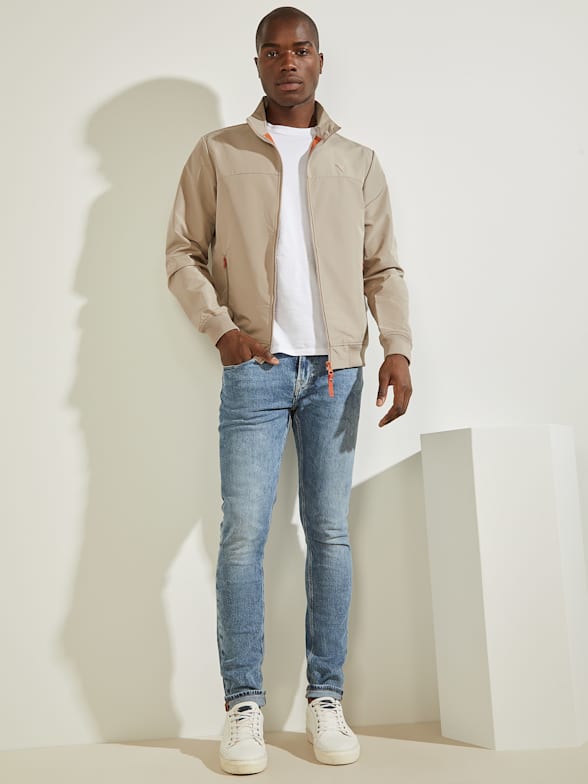 Guess men's best sale aviator jacket