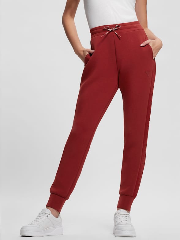 GUESS Womens Couture Jogger Pants : : Clothing, Shoes & Accessories