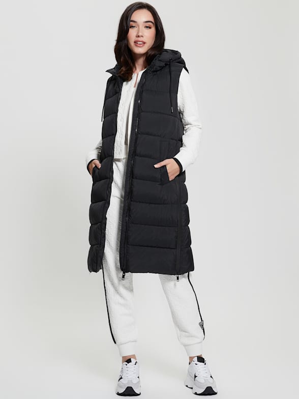 Manteau best sale matelassé guess