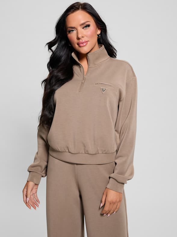 Guess sweat suit women's discount