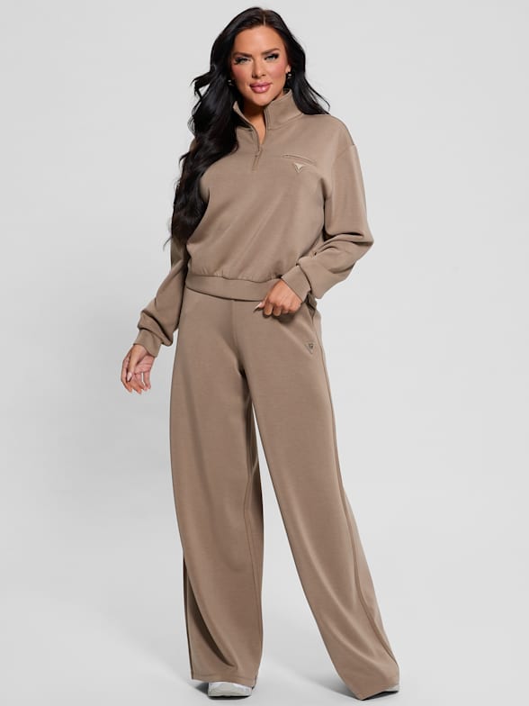 Guess sweat suit women's best sale