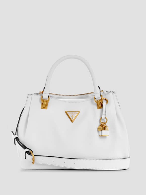 Guess white shoulder bag sales