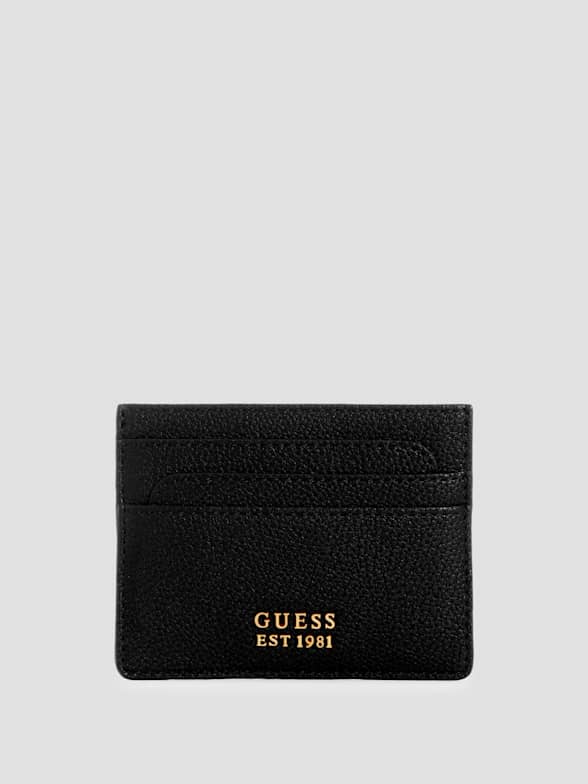 Black Elenia Large Wallet - GUESS