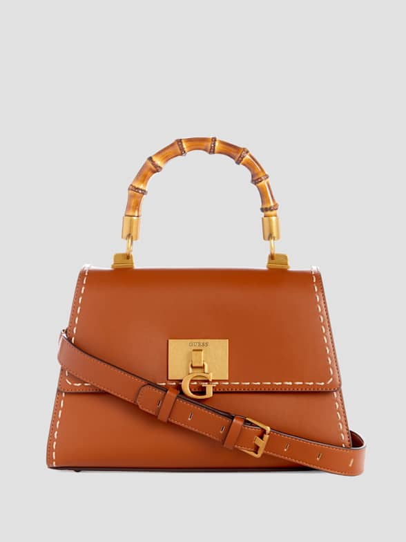 Guess slay double handle satchel shop